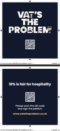 Free to download - blue beermat with print bleed