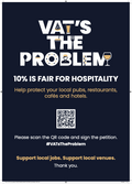 Free to download - venue poster portrait with print bleed