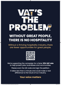 Free to download - staff room poster portrait with print bleed