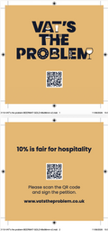 Free to download - gold beermat with print bleed